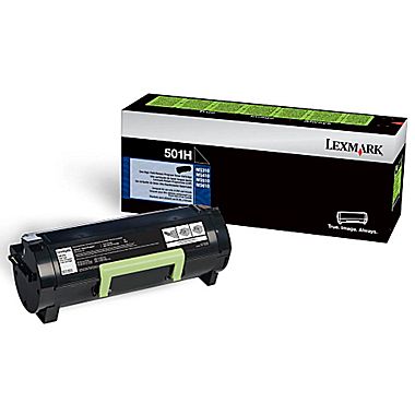 Lexmark (501H) OEM High Yield Toner Cartridge