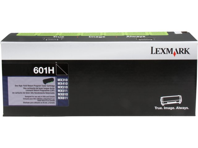 Lexmark (601H) OEM High Yield Toner Cartridge