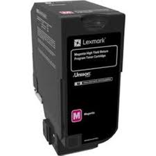 Lexmark 74C1HM0 OEM High Yield Magenta Toner Cartridge