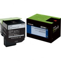 Lexmark (801SC) OEM Cyan Toner Cartridge