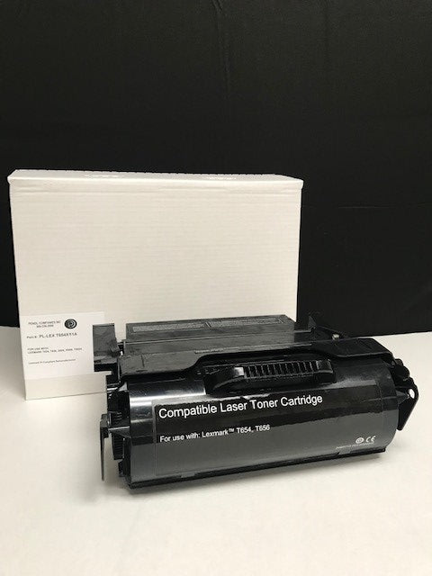 Lexmark T654 IP-Compliant Extra High Yield Black Toner Cartridge