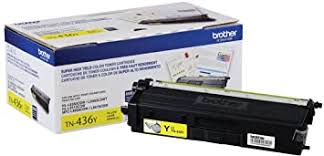 Brother TN436Y Super High Yield Yellow OEM Toner Cartridge